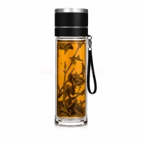 Рекламна двустенна термоустойчива бутилка за чай 350 ml - Рекламни бутилки 2