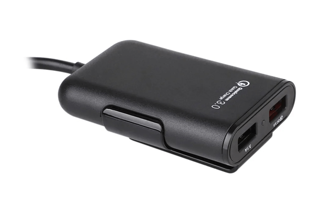 Рекламно USB зарядно за кола с бързо зареждане - Рекламни технологични продукти 2