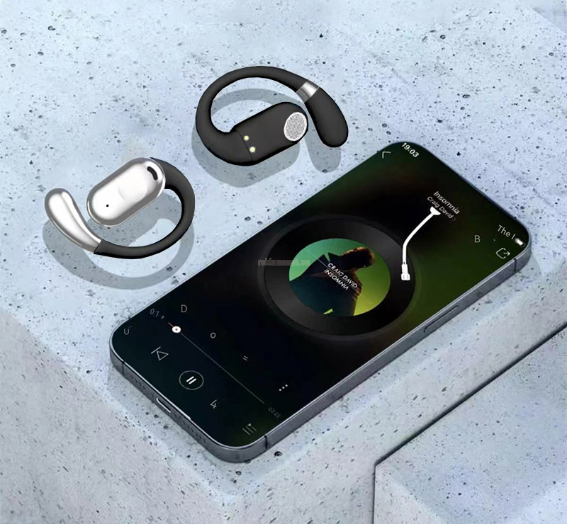 Рекламни безжични bluetooth слушалки с микрофон - Рекламни технологични продукти 2