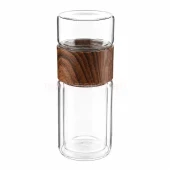 Рекламна двустенна чаша за чай 200 ml