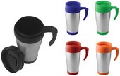 РЕКЛАМНА ТЕРМО ЧАША 5 ЦВЯТA; 400ML; D8/H-17 СМ