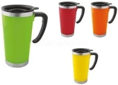 Рекламна термо чаша 5 цвятa; 400ml; d8/h-14 см