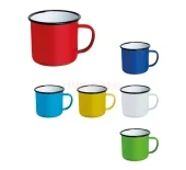 Рекламна емайлирана чаша /канче/, 350 ml