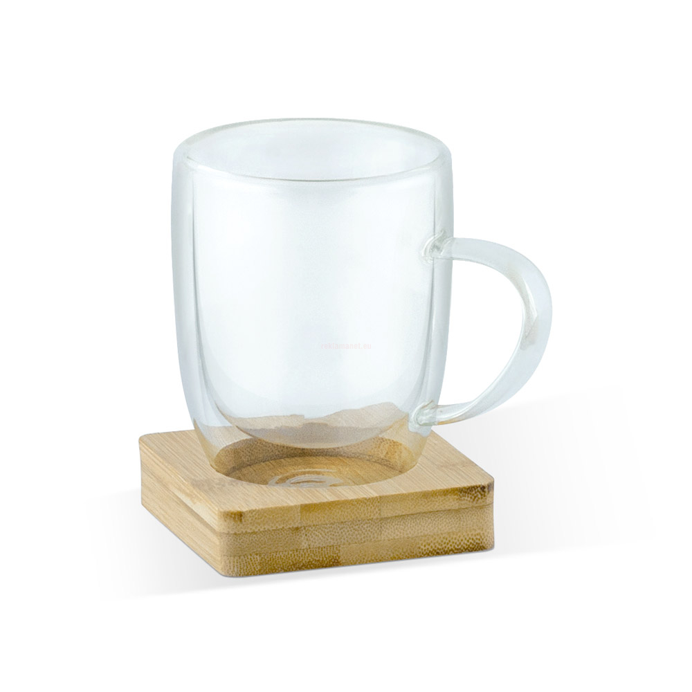 Рекламна двустенна чаша 250 ml