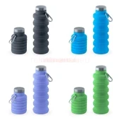 Рекламна сгъваема спортна бутилка, 200/500 ml