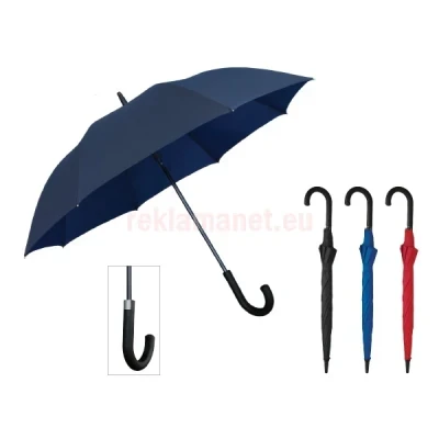 Рекламен aвтоматичен 8 панелен чадър от фибростъкло
