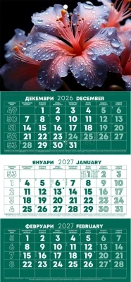 Работен календар рк1е, dalron