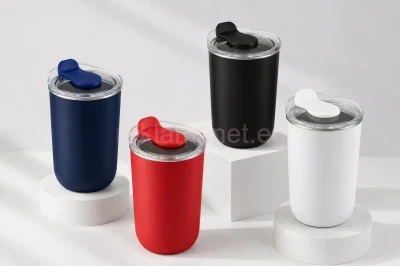 Рекламно термо чаша, двустенна, 500 ml