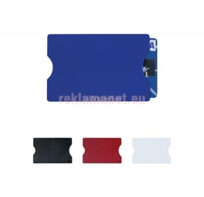 Рекламен калъф за кредитна карта с RFID защита