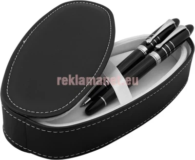 КОМПЛЕКТ РЕКЛАМНА ХИМИКАЛКA И РОЛЕР В КОЖЕНА КУТИЯ