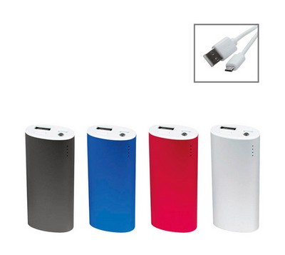 Рекламна външна батерия 5200 mAh