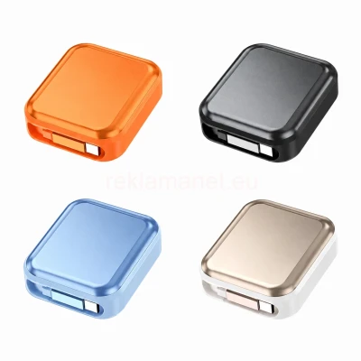 Рекламен прибиращ се кабел за зареждане USB type-c към USB type-c • Рекламни технологични продукти