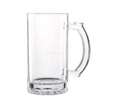 Рекламна стъклена халба, 480 ml