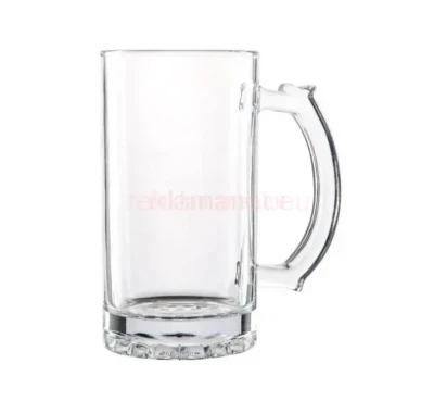 Рекламна стъклена халба за бира, 480 ml със сублимация