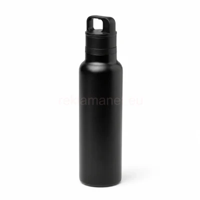 Рекламен двустенен термос с автоматично отваряне 750 ml